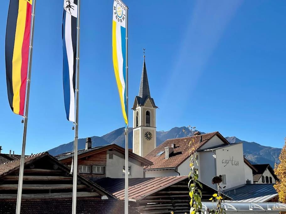 Swiss Chalet Near Flims Trin Exterior photo